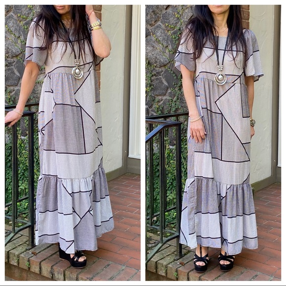 Chic Bohemian gypsy maxi dress - Picture 2 of 7